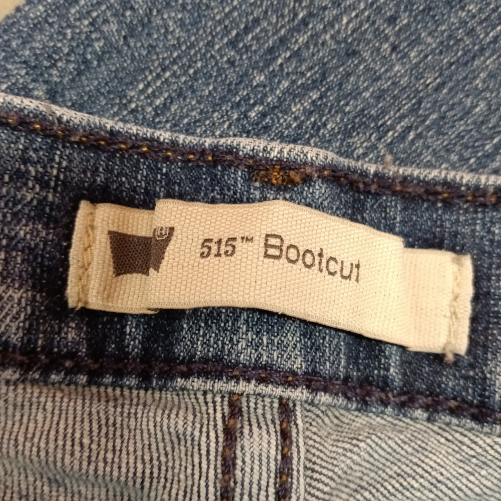 Levis 515 Bootcut Stretch Jeans 30 X 30 / 10 Short - Picture 9 of 11